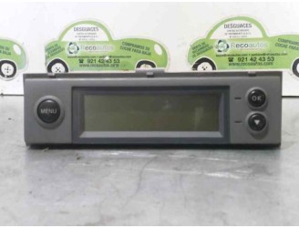 Recambio de pantalla multifuncion para nissan micra (k12e) 1.4 cat referencia OEM IAM AX6012Z53159  