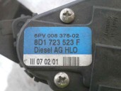 Recambio de potenciometro pedal para volkswagen passat berlina (3b3) 1.9 tdi referencia OEM IAM 8D1723523F 6PV00837602 HELLA