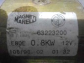 Recambio de motor arranque para fiat punto berlina (176) 1.1 referencia OEM IAM 63223200 MAGNETI MARELLI