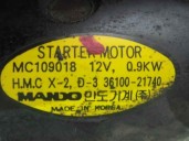 Recambio de motor arranque para hyundai accent (x3) 1.3 cat referencia OEM IAM 3610021740 MC109018 MANDO
