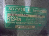 Recambio de compresor aire acondicionado para mg serie 45 (rt) 1.6 16v cat referencia OEM IAM 5167211960 1219F SANDEN