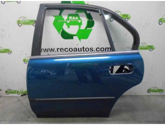 Recambio de puerta trasera izquierda para mg serie 600 (rh) 620 sdi referencia OEM IAM BFA130090 AZUL 4 PUERTAS