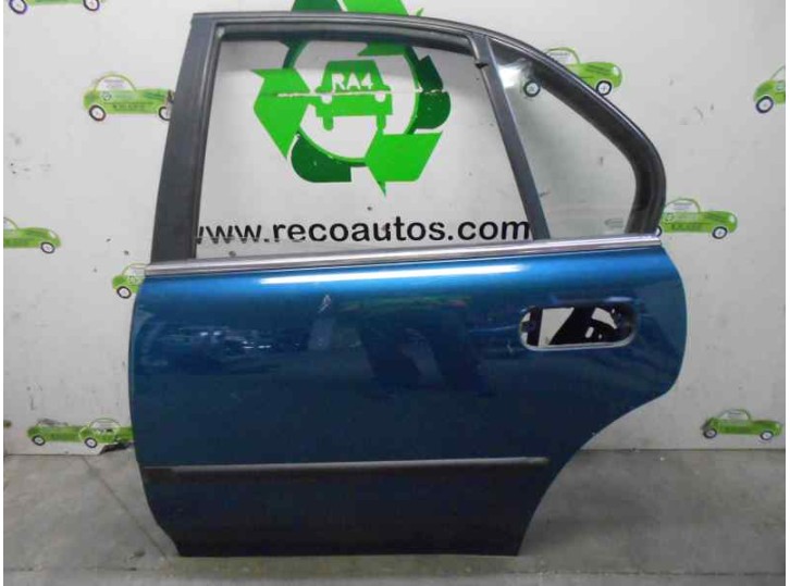 Recambio de puerta trasera izquierda para mg serie 600 (rh) 620 sdi referencia OEM IAM BFA130090 AZUL 4 PUERTAS