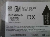 Recambio de centralita airbag para opel vectra c berlina 1.9 cdti referencia OEM IAM 13170589 330518650 SIEMENS