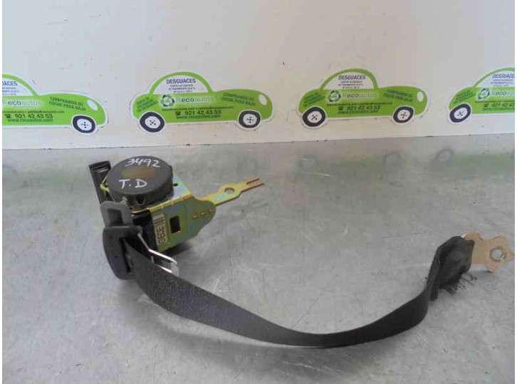Recambio de cinturon seguridad trasero derecho para bmw serie 3 coupe (e46) 323 ci referencia OEM IAM 0393182 2 PUERTAS