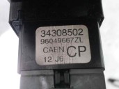 Recambio de mando luces para citroën zx 1.9 turbodiesel referencia OEM IAM 96049667ZL 34308502 