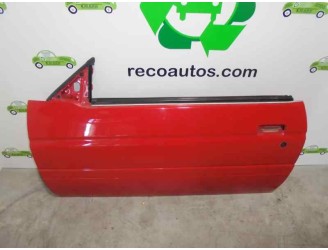 Recambio de puerta delantera izquierda para ford escort cabrio 1.6 referencia OEM IAM 1638561 ROJA 2P