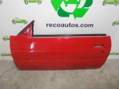 Recambio de puerta delantera izquierda para ford escort cabrio 1.6 referencia OEM IAM 1638561 ROJA 2P