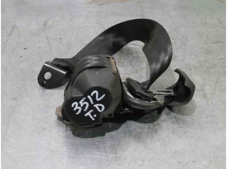 Recambio de cinturon seguridad trasero derecho para seat arosa (6h1) 1.0 referencia OEM IAM SIN REFE 3 PUERTAS
