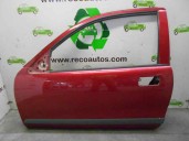 Replacement front left door for MG Series 25 (RF) 16V cat OEM IAM reference BDA450430 GARNET 3D