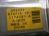 Replacement rear left window regulator for Volvo S80 sedan 2.4 diesel cat OEM IAM reference 970715101 6 PINS 4 DOORS.