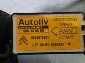 Recambio de sensor airbag para citroën zx 1.9 turbodiesel referencia OEM IAM 9626672980 550339500 AUTOLIV