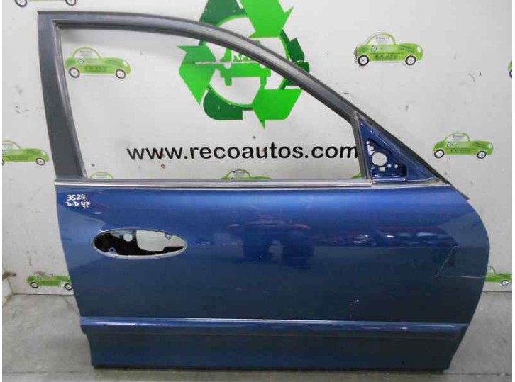 Replacement front right door for Hyundai Sonata (Y2) 2.0 CAT OEM IAM reference 760043K010 BLUE 4PUERTAS