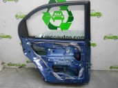 Replacement rear left door for Hyundai Sonata (Y2) 2.0 CAT OEM IAM reference 770033C020 BLUE 4 DOORS