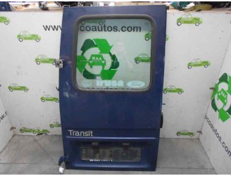 Recambio de puerta trasera izquierda para ford transit, caja cerrada 86/92 2.5 diesel referencia OEM IAM PORTON TRASERO AZUL 5 P