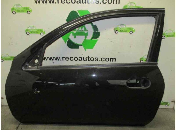 Replacement front left door for Nissan Almera (N16/E) 2.2 dCi diesel cat OEM IAM reference 801015M332 BLACK 3D