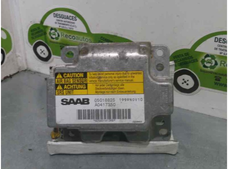 Recambio de centralita airbag para saab 9-5 familiar 2.0 cat referencia OEM IAM A0417350 SAAB