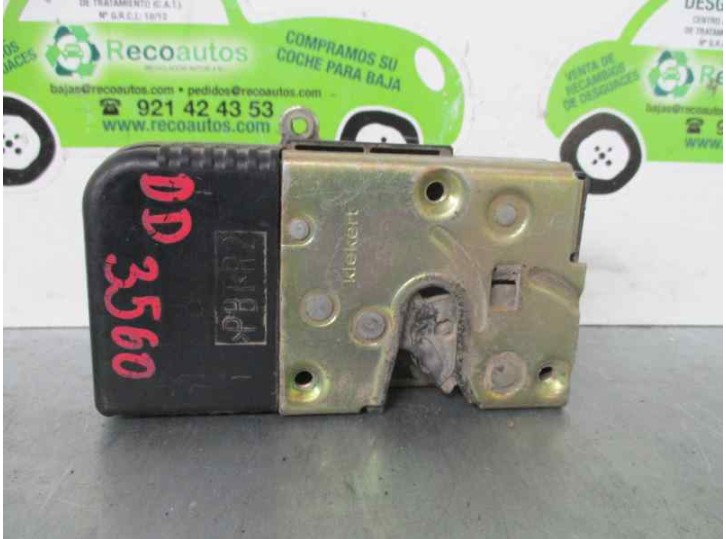 Replacement front right door lock for Fiat Scudo (222) 2.0 16V JTD CAT OEM IAM reference 6 PINS 5 DOORS