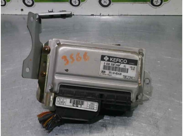 Replacement engine control unit (ECU) for Hyundai Getz (TB) 1.1 12V CAT OEM IAM reference 3911002420 9030930266F KEFICO