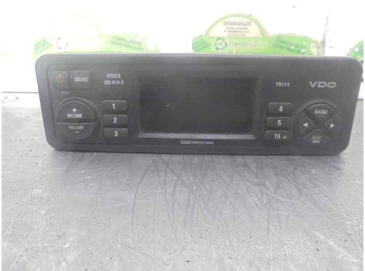 Recambio de sistema audio / radio cd para opel combo (corsa b) 1.7 diesel referencia OEM IAM 