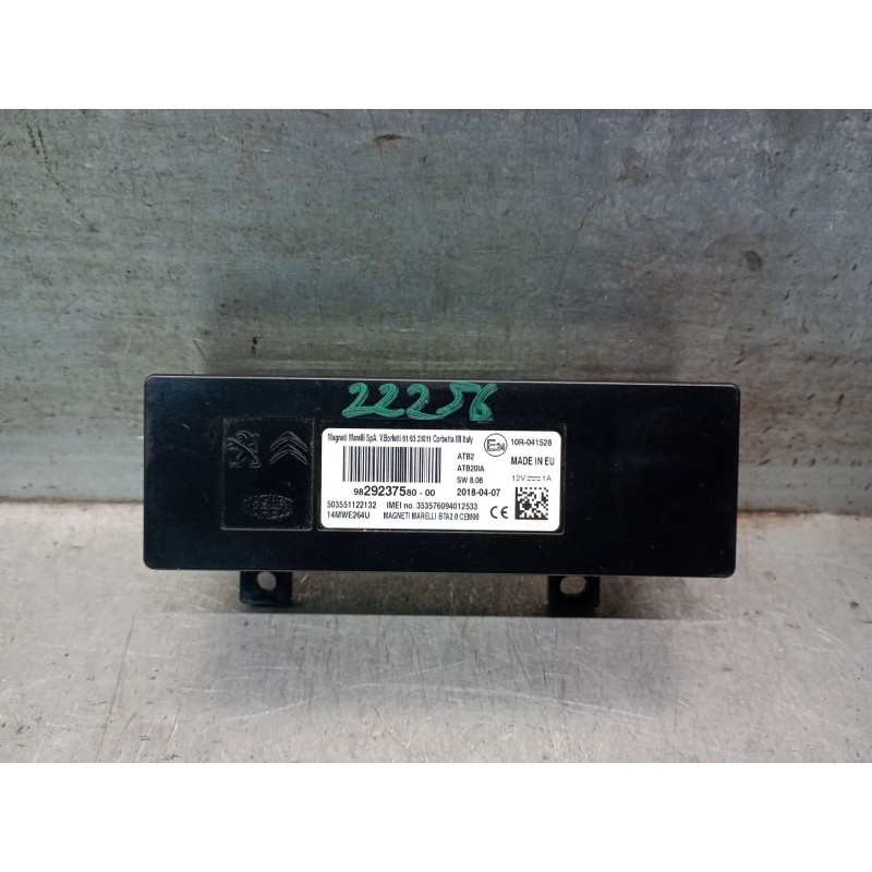 Recambio de modulo electronico para citroën c4 cactus 1.6 bluehdi 100 referencia OEM IAM 9829237580  