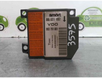Recambio de centralita airbag para smart coupe 0.8 cdi cat referencia OEM IAM 0001211V007 993791001 TEMIC