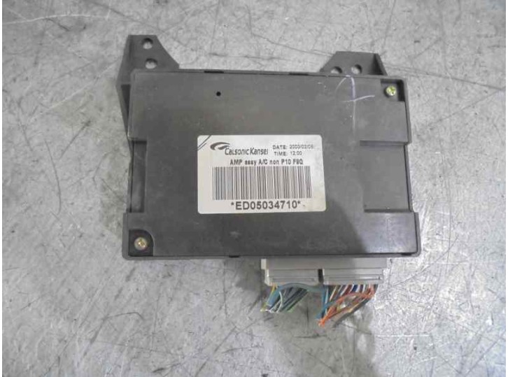 Replacement check control ECU for Nissan Primera Berlina (P12) 1.9 16V turbodiesel cat OEM IAM reference ED05034710 