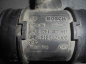 Recambio de caudalimetro para kia carens 2.0 turbodiesel cat referencia OEM IAM 2816427000 0281002447 BOSCH