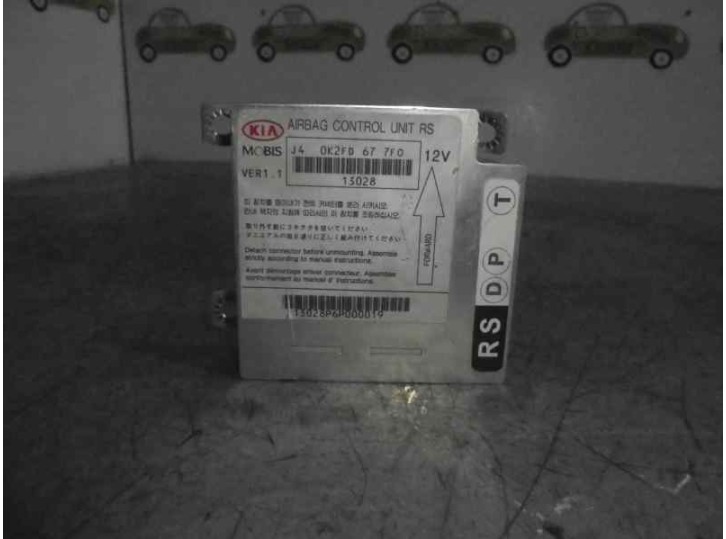 Recambio de centralita airbag para kia carens 2.0 turbodiesel cat referencia OEM IAM 0K2FD677F0 13028 