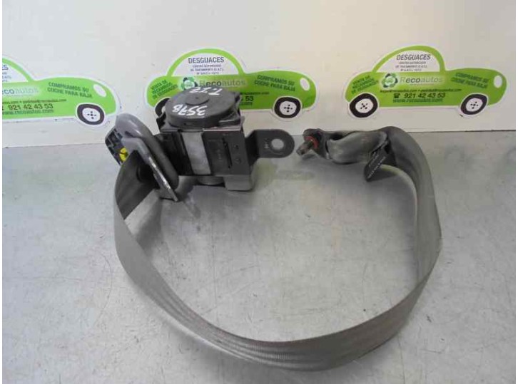 Recambio de cinturon seguridad trasero izquierdo para kia carens 2.0 turbodiesel cat referencia OEM IAM 5 PUERTAS