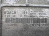 Recambio de centralita motor uce para renault laguna (b56) 1.9 dti diesel cat referencia OEM IAM 7700105952 0281001766 BOSCH
