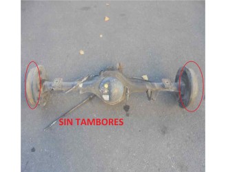 Recambio de puente trasero para hyundai h 1 2.5 turbodiesel cat referencia OEM IAM TAMBOR, 5 TORNILLOS, SIN ABS BURRA 4