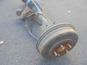 Replacement rear axle for Hyundai H1 2.5 turbodiesel cat OEM IAM reference DRUM, 5 BOLTS, WITHOUT ABS BURRA 4