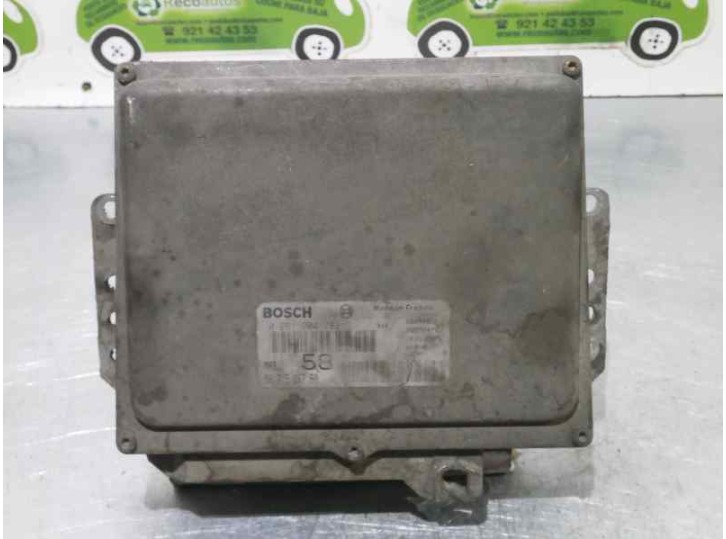 Recambio de centralita motor uce para peugeot 106 (s2) 1.1 referencia OEM IAM 9631528780 0261204788 BOSCH
