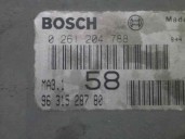 Recambio de centralita motor uce para peugeot 106 (s2) 1.1 referencia OEM IAM 9631528780 0261204788 BOSCH