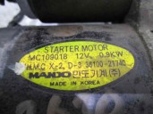 Replacement starter motor for Hyundai Accent (LC) 1.3 cat OEM IAM reference MC109018 33610021740 MANDO