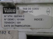 Recambio de mando calefaccion / aire acondicionado para renault megane i fase 2 classic (la..) 1.6 referencia OEM IAM 662369C 66