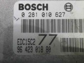 Recambio de centralita motor uce para peugeot 406 berlina (s1/s2) srdt pack referencia OEM IAM 9642301880 0281010627 BOSCH