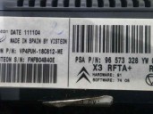 Recambio de mando climatizador para citroën c5 berlina 2.0 hdi fap cat (rhr / dw10bted4) referencia OEM IAM 96573328YW VP4PUH18C