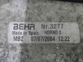 Recambio de intercooler para opel corsa c 1.7 16v cdti referencia OEM IAM 24466787 93957 BEHR