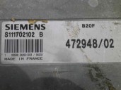 Recambio de centralita motor uce para volvo serie 440 2.0 cat referencia OEM IAM 47294802 S111702102B SIEMENS