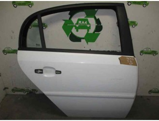 Recambio de puerta trasera derecha para opel vectra c berlina comfort referencia OEM IAM 124607 BLANCO 4 PUERTAS