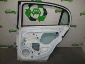 Recambio de puerta trasera derecha para opel vectra c berlina comfort referencia OEM IAM 124607 BLANCO 4 PUERTAS