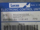 Replacement engine ECU for Fiat Marea berlina (185) 1.9 turbodiesel OEM IAM reference 46479139 R04080003G LUCAS