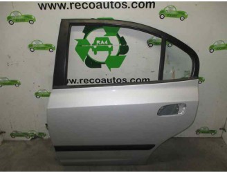 Recambio de puerta trasera izquierda para hyundai elantra (xd) 2.0 crdi cat referencia OEM IAM 770032D031 GRIS 4 PUERTAS