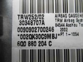 Recambio de airbag delantero derecho para volkswagen polo (9n1) 1.4 16v referencia OEM IAM 6Q0880204C 30348707A TRW
