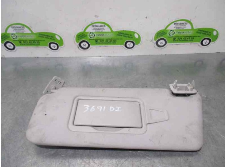 Recambio de parasol izquierdo para mercedes-benz clase a (w169) 1.5 cat referencia OEM IAM   