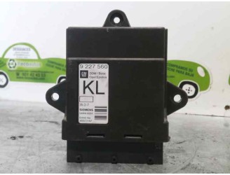 Recambio de centralita cierre para opel vectra c berlina comfort referencia OEM IAM 922756Q 5WK46001 SIEMENS