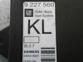 Recambio de centralita cierre para opel vectra c berlina comfort referencia OEM IAM 922756Q 5WK46001 SIEMENS