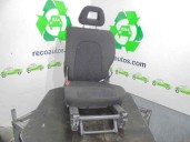 Recambio de asientos trasero izquierdo para mercedes-benz clase a (w168) 1.4 cat referencia OEM IAM TELA GRIS 5 PUERTAS